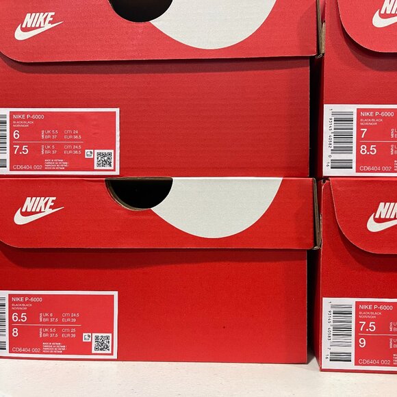 Nike P-6000 Triple Black Mens Sizes CD6402 002 - Picture 7 of 7